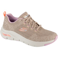 Čevlji  Ženske Nizke superge Skechers Arch Fit Comfy Wave Bež