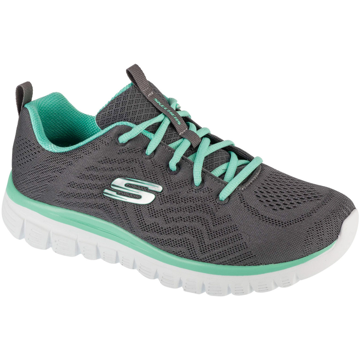 Čevlji  Ženske Nizke superge Skechers Graceful - Get Connected Siva