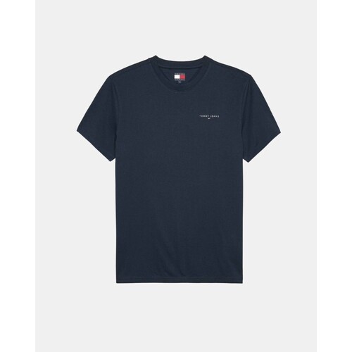 Oblačila Moški Majice s kratkimi rokavi Tommy Hilfiger DM0DM21780 Modra