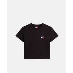 Oblačila Ženske Majice & Polo majice Tommy Hilfiger DW0DW21423 Črna