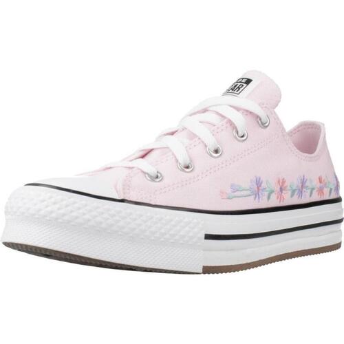 Čevlji  Ženske Modne superge Converse TENIS  DE PLATAFORMA EVA LIFT Rožnata