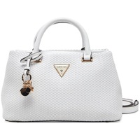 Torbice Ženske Torbe Guess PHAEDRA SMALL SATCHEL Bela