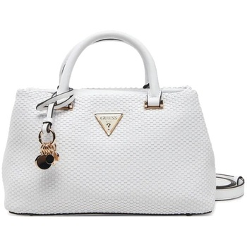 Torbice Ženske Torbe Guess PHAEDRA SMALL SATCHEL Bela