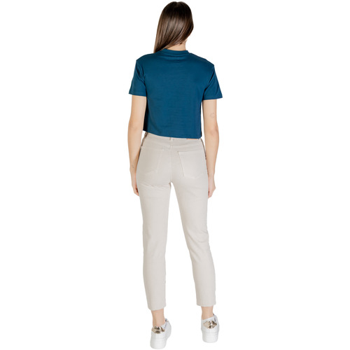 Guess ADELE CROP TSHIRT V2YI06 K8HM0 Modra
