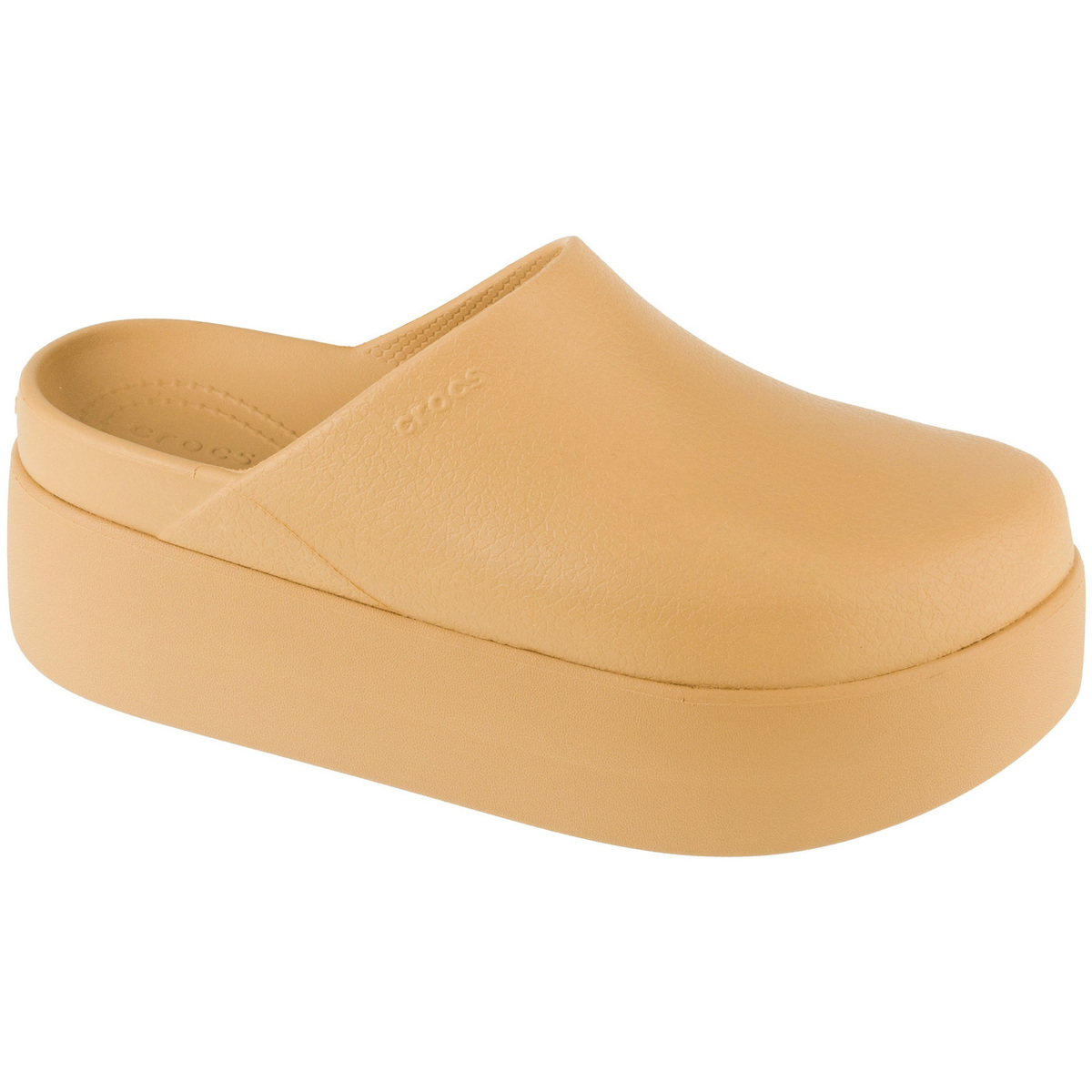 Čevlji  Ženske Nogavice Crocs Dylan Platform Clog Bež