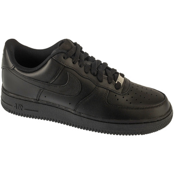 Čevlji  Moški Nizke superge Nike Air Force 1 07 Črna