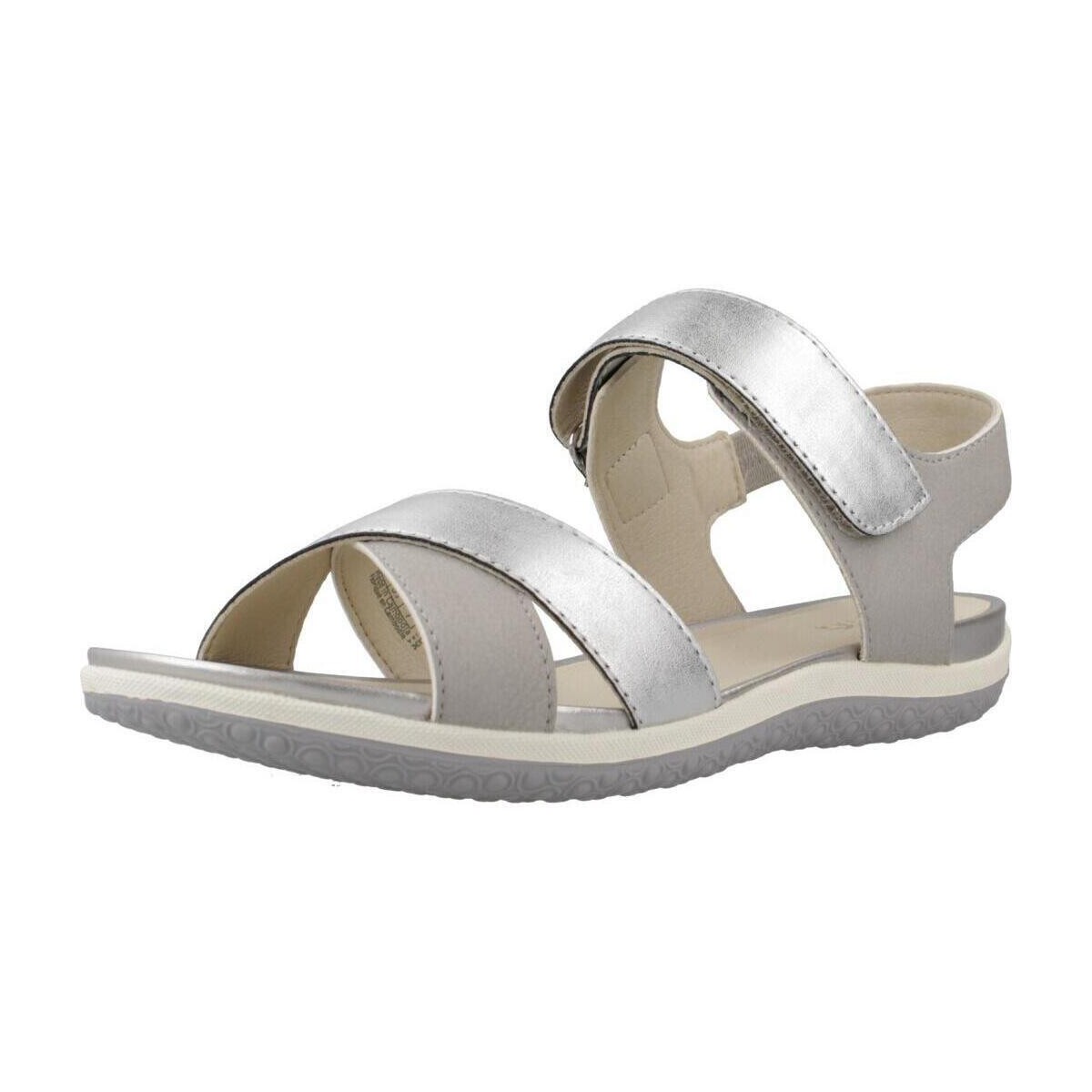 Čevlji  Ženske Sandali & Odprti čevlji Geox D SANDAL VEGA Srebrna