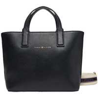 Torbice Ženske Torbe Tommy Hilfiger TH LOGOTAPE MINI TOTE Črna