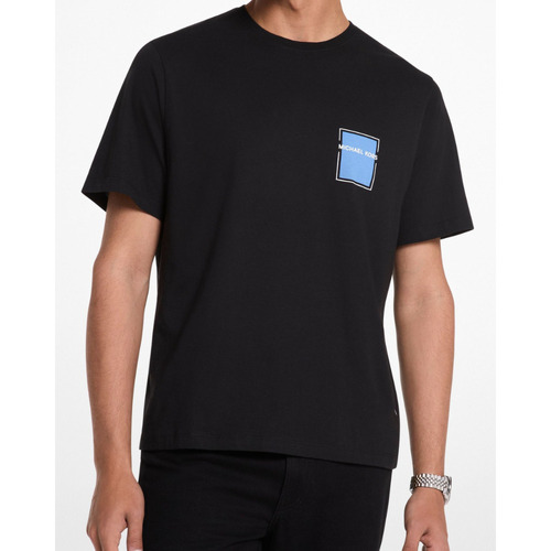 Oblačila Moški Majice s kratkimi rokavi MICHAEL Michael Kors CS552MZFV4 MK MODERN TEE Črna