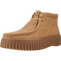Čevlji  Ženske Škornji Clarks TORHILL MOSS Kostanjeva