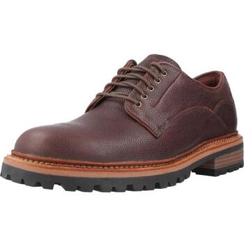 Čevlji  Moški Čevlji Derby Clarks RIDGE LO Bordo