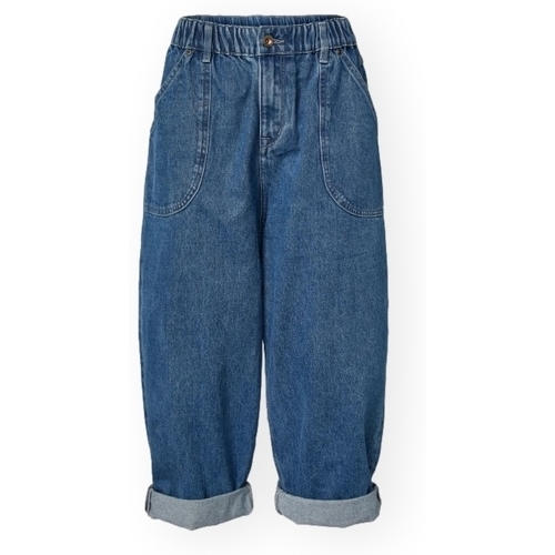 Oblačila Ženske Jeans straight Wendy Trendy Jeans 924068 - Denim Modra