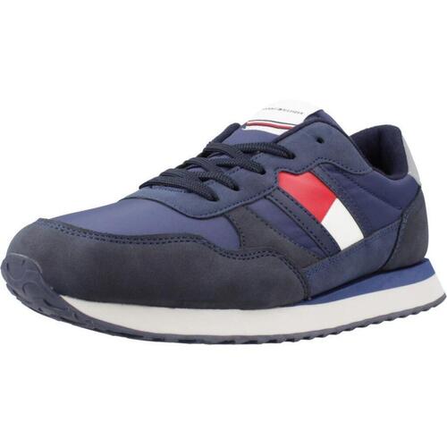 Čevlji  Dečki Modne superge Tommy Hilfiger SNEAKER FLAG BASSA ALLAC Modra