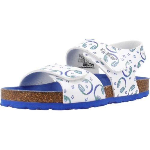 Čevlji  Dečki Sandali & Odprti čevlji Kickers SUMMERKRO Bela