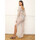 Oblačila Ženske Obleke La Modeuse 75765_P179278 Bež