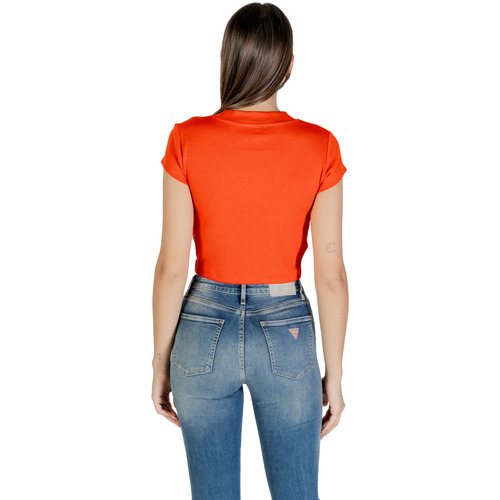 Calvin Klein Jeans MONOGRAM BABY TEE LV047AB802 Rdeča