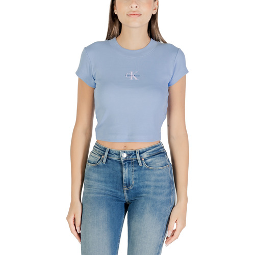 Calvin Klein Jeans MONOGRAM BABY TEE LV047AB802 Modra