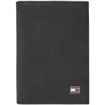 Torbice Moški Denarnice Tommy Hilfiger TH FLAG BIFOLD AM0AM13522 Črna