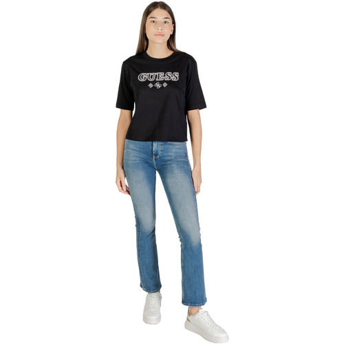 Guess GLORIA BOXY T-SHIRT V5YI11 I3Z14 Črna