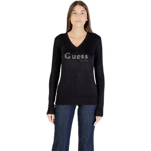 Guess LS VN KENZIE LOGO SWTR W5YR24 Z2NQ2 Črna