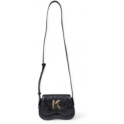 Torbice Ženske Torbe Karl Lagerfeld KLJ SUNGLASSES MINI CROSSBODY A3W30214 Črna