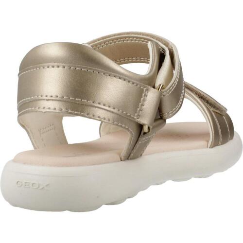 Geox J SANDAL PUFFYPOP GI Pozlačena