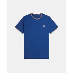 Oblačila Moški Majice s kratkimi rokavi Fred Perry M1588 Modra