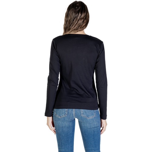 Liu Jo ECS T-SHIRT MODA M/L UF5283 JS923 Črna