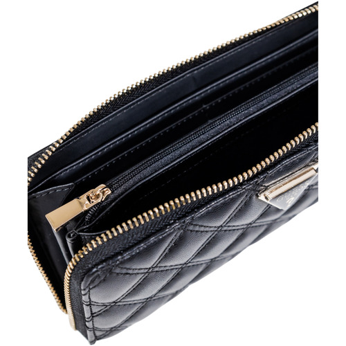 Guess GIULLY II SLG LARGE ZIP AROUND SWQG96 73146 Črna