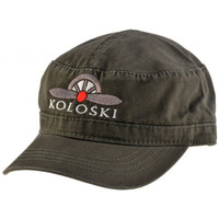 Tekstilni dodatki Moški Kape s šiltom Koloski Cap Logo Zelena