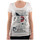 Oblačila Ženske Majice & Polo majice Converse t.shirt donna Paillettes Bela