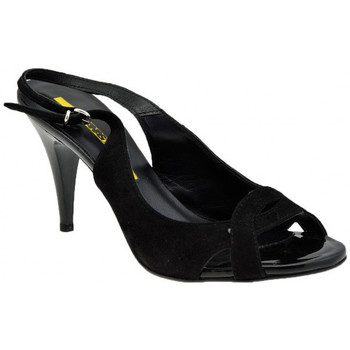 Čevlji  Ženske Modne superge Lea Foscati Strap Heel80 Črna