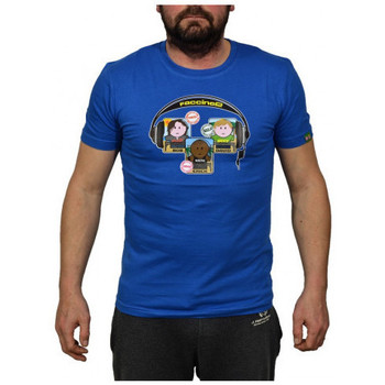 Oblačila Moški Majice & Polo majice Faccine DJSet Modra