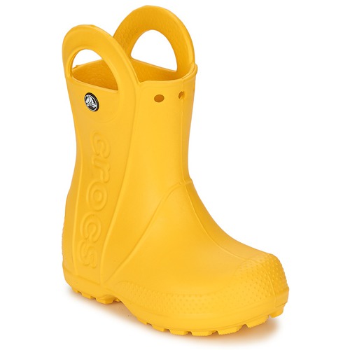 Čevlji  Otroci škornji za dež  Crocs HANDLE IT RAIN BOOT KIDS Rumena
