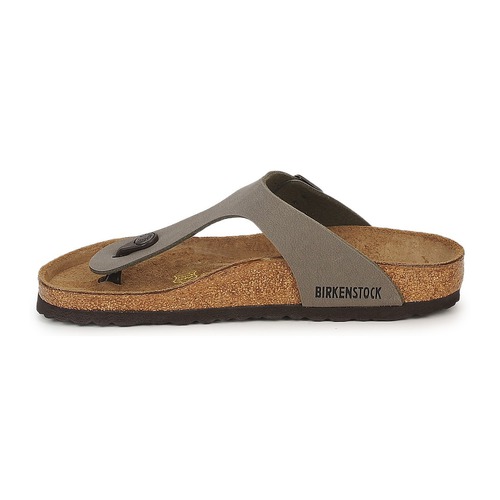 BIRKENSTOCK Gizeh Nubuck / Stone / Regular