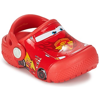Čevlji  Otroci Cokli Crocs Crocs Funlab Light CARS 3 Movie Clog Rdeča