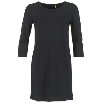 Oblačila Ženske Kratke obleke Benetton SAVONI Črna