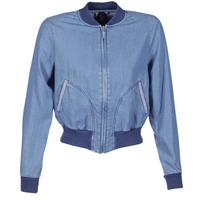 Oblačila Ženske Jeans jakne Benetton FERMANO Modra