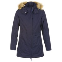 Oblačila Ženske Parke Superdry HOODED MICROFIBRE Modra