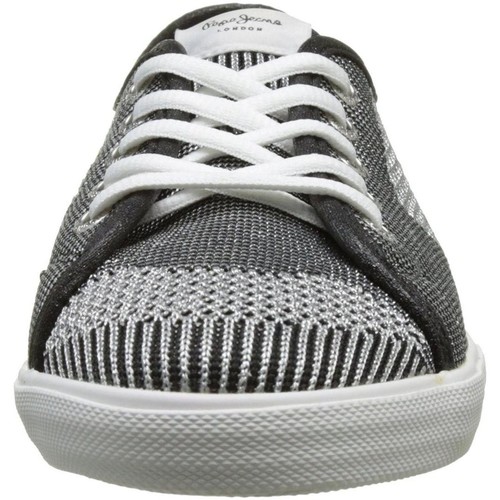 Pepe jeans ABERLADY FISHNET METAL  952 CHROME PLS30506 Siva