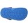 Čevlji  Deklice Sandali & Odprti čevlji Crocs KID'S CLASSIC FUZZ LINED GRAPHIC CLOG Modra