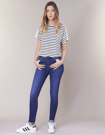 Oblačila Ženske Jeans skinny Pepe jeans REGENT Modra / Ce2 / Cristal / Swarorsky