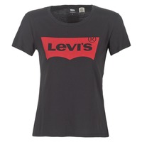 Oblačila Ženske Majice s kratkimi rokavi Levi's THE PERFECT TEE Črna