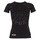 Oblačila Ženske Majice s kratkimi rokavi Philipp Plein Sport FORMA LINEA Črna