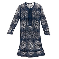 Oblačila Ženske Kratke obleke Antik Batik LEANE Modra