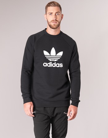 Oblačila Moški Puloverji adidas Originals TREFOIL CREW Črna