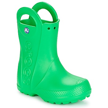 Čevlji  Otroci škornji za dež  Crocs HANDLE IT RAIN BOOT KIDS Zelena
