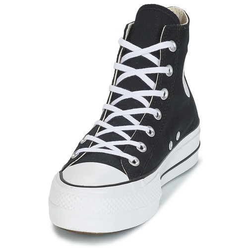 Converse CHUCK TAYLOR ALL STAR LIFT CANVAS HI Črna