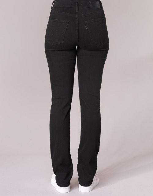 Levi's 724 HIGH RISE STRAIGHT Črna