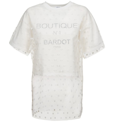 Oblačila Ženske Puloverji Brigitte Bardot ANASTASIE Kremno bela